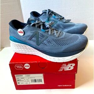 New New Balance Running Course Shoes 10.5 4E X Wide Gray/Blue MMORDO